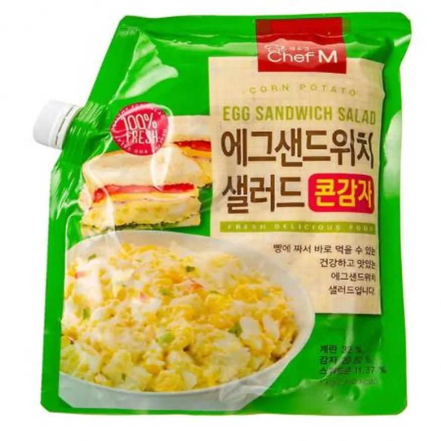 샐러드미인 에그샌드위치 샐러드 콘감자 1kg 1개 이미지