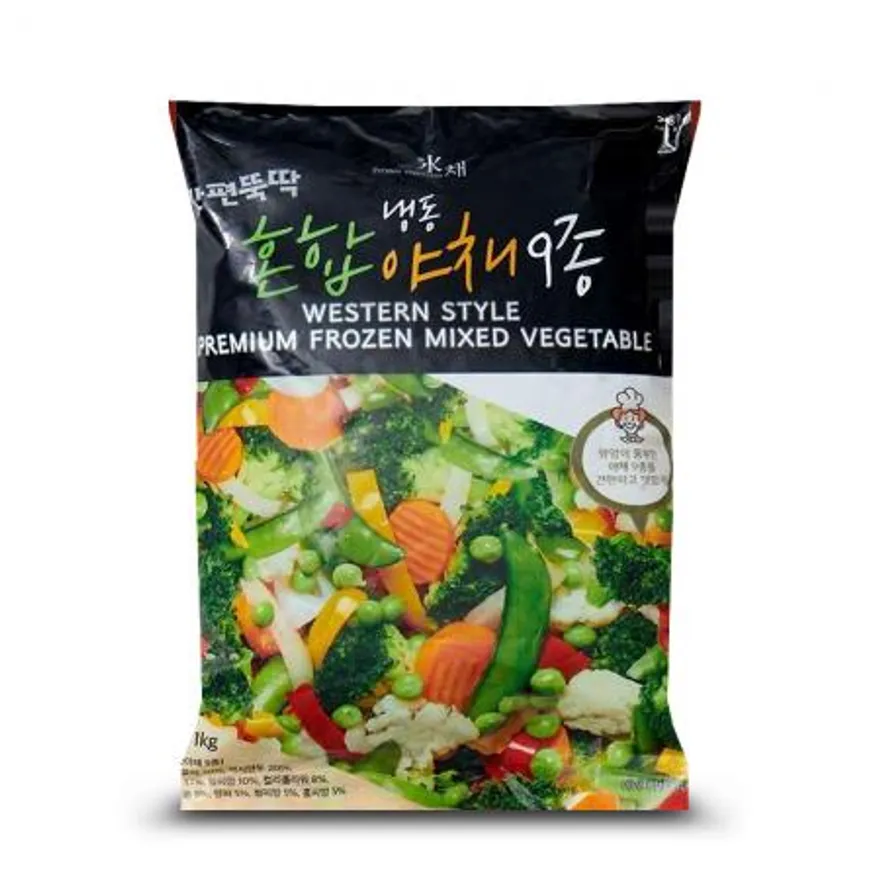 냉동 9종 야채믹스 1kg 이미지
