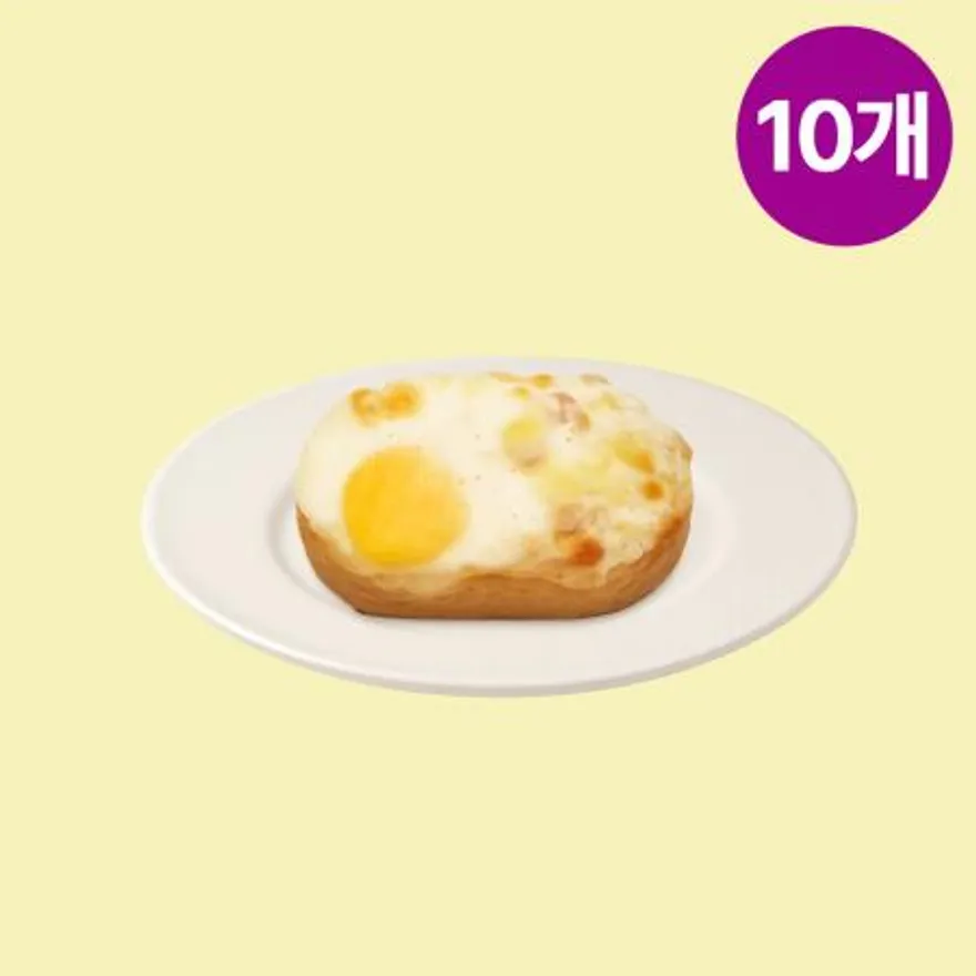 냉동 콘치즈 계란빵 80g 10개 이미지