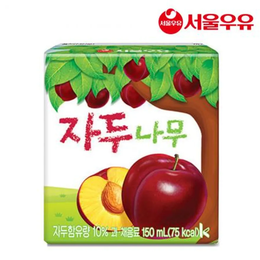 서울우유 자두나무 150mlX24팩 이미지