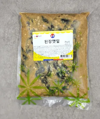 깻잎지(된장)