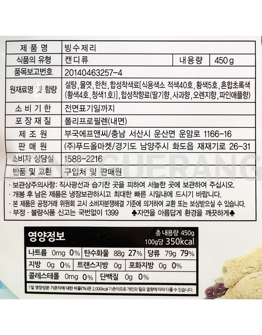 상품정보제공고시