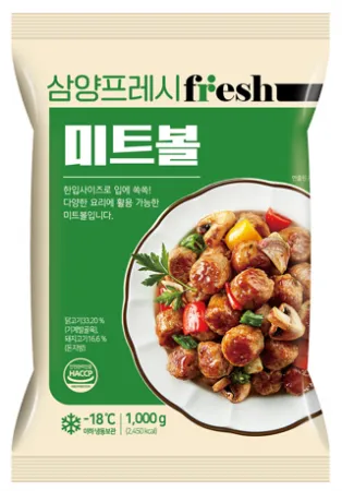 [청하FnS] 삼양 미트볼(1kg)-1EA