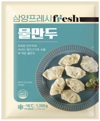 [청하FnS] 삼양 물만두(1,350g)-4EA