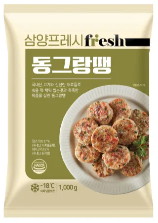 [청하FnS] 삼양 동그랑땡(1kg)-4EA