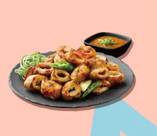 염통꼬치(1kg)+초벌돼지막창(1kg) 이미지