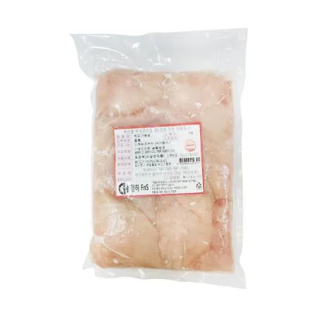[청하FnS] 국내산 닭가슴살(1kg)-1Box(15EA) 다이어트에 효과적인 박피가슴살 이미지