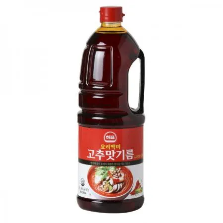 [해표] 고추맛기름 1.8L / 고추기름, 고추씨기름