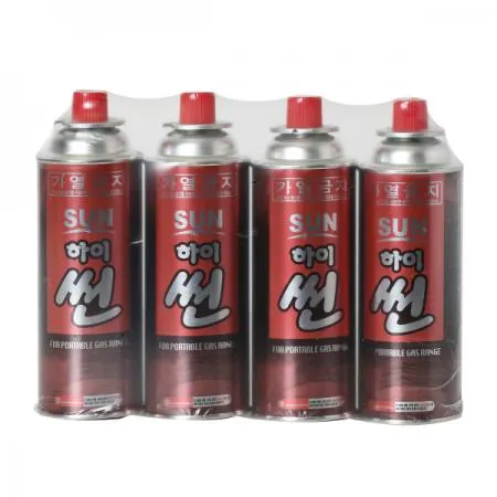 [썬] 하이썬 부탄가스 4개입