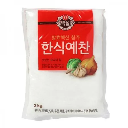[백설] 한식예찬 미원 3kg 이미지