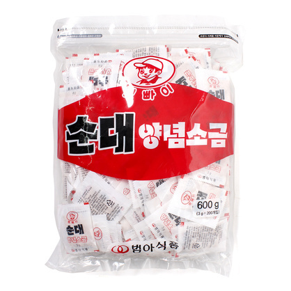 [범아] 일회용 순대양념소금 (3g*200개) 일회용소금