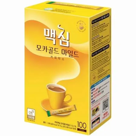 [맥심] 모카골드 마일드 커피믹스 100T / 모카, 100개 이미지
