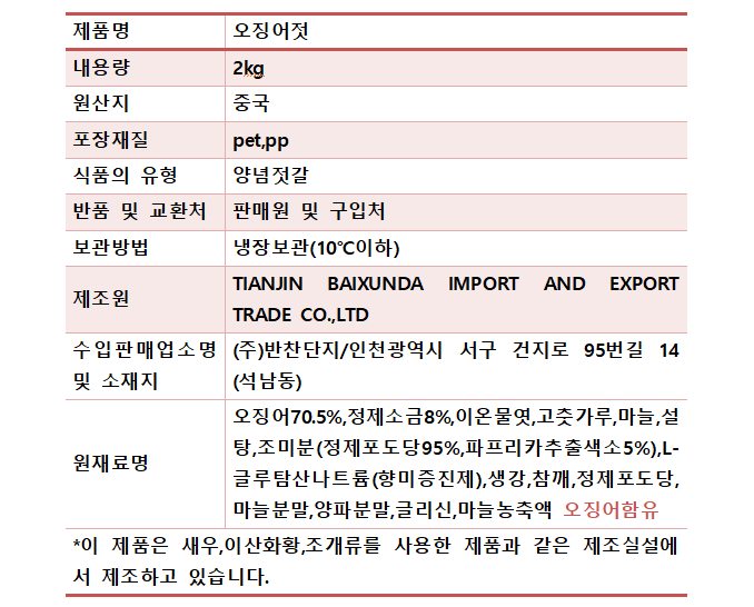 상품정보제공고시