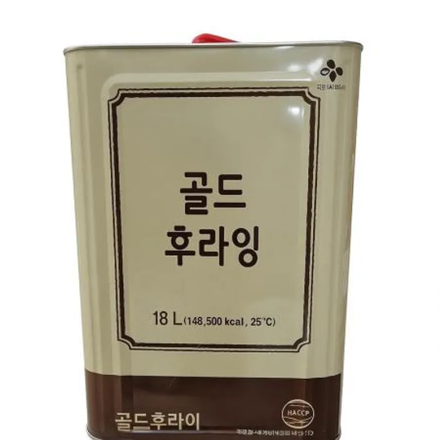 CJ제일제당 골드후라잉 콩식용유 18L 콩기름 대두유 이미지