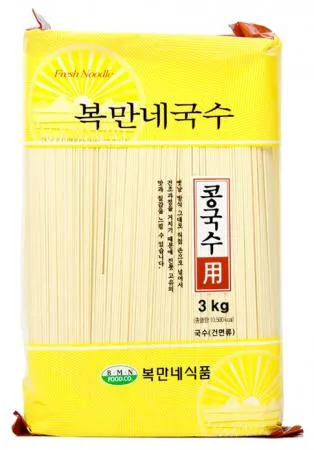 [복만네] 콩국수면 3kg / 국수, 콩국수면, 콩가루, 콩국수, 복만네국 이미지