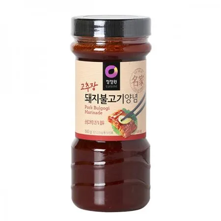 [청정원] 돼지불고기양념 840g