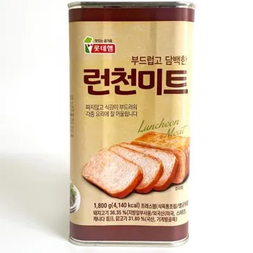 [롯데] 런천미트 1.8kg / 부대햄, 부대찌개햄