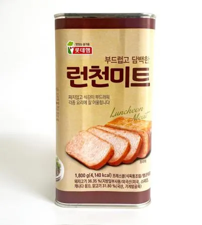 [롯데] 런천미트 1.8kg / 부대햄, 부대찌개햄