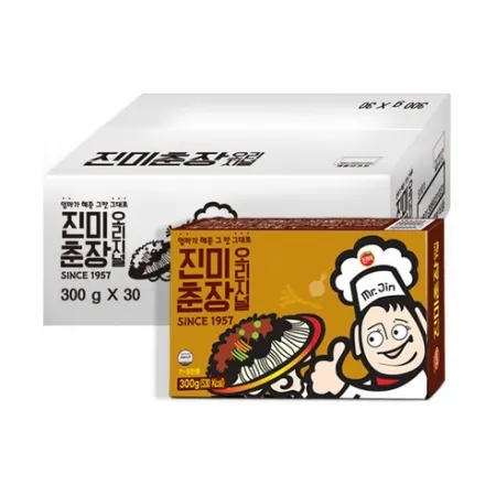 [진미] 춘장 (300g*30EA) 1박스 이미지