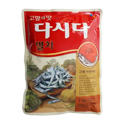 [백설] 멸치 다시다 1kg / 멸치다시다, 멸치다시