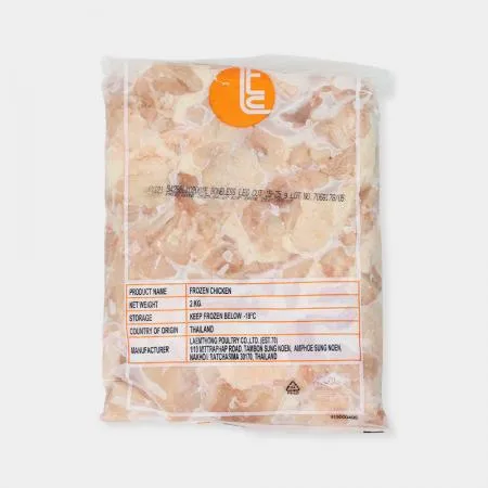 [냉동] 닭조각정육_태국_원물_1kg_램통 (20g 내외 컷팅)
