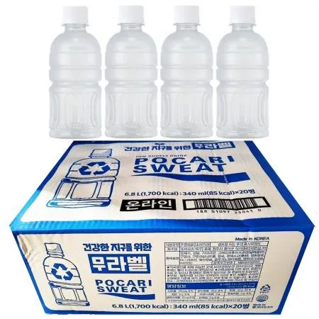 포카리스웨트 340ml, 20pet