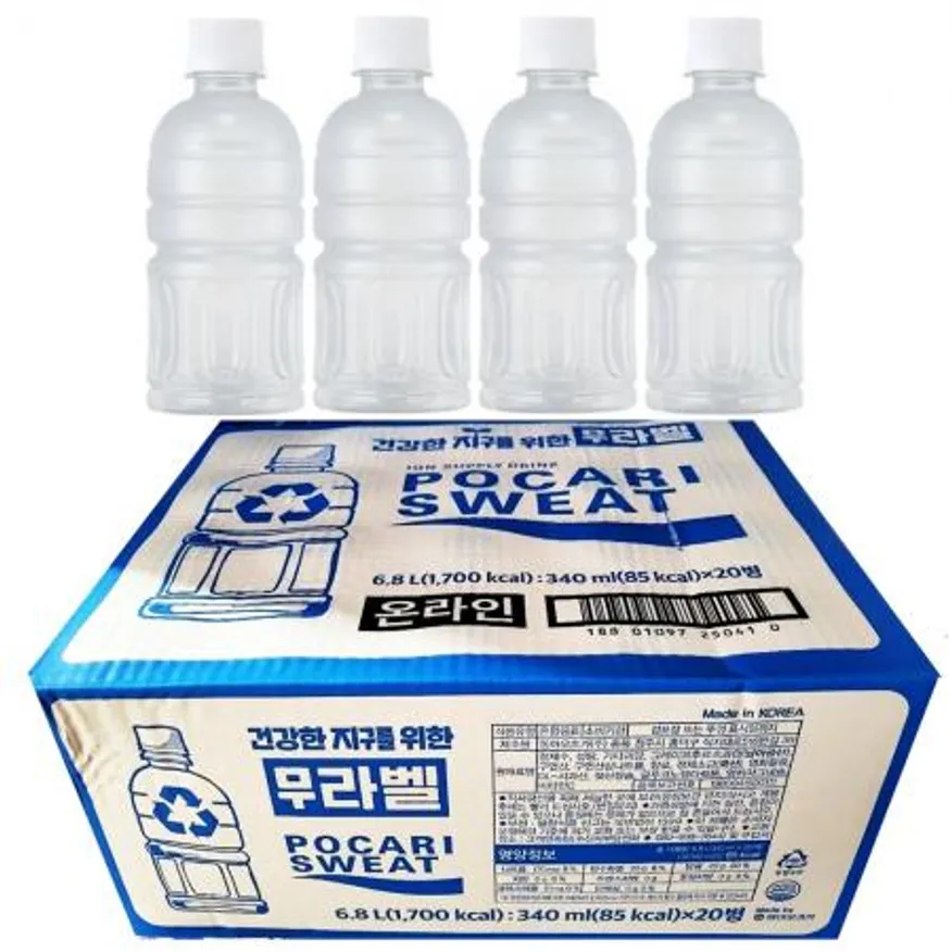 포카리스웨트 340ml, 20pet 이미지