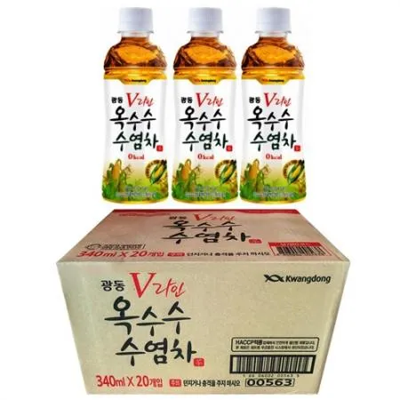 광동 옥수수수염차 340ml, 20pet