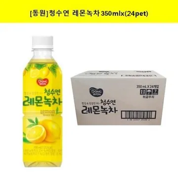 청수연 레몬녹차 350ml 24입