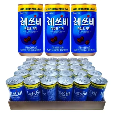 레쓰비 마일드 업소용 175ml, 30캔