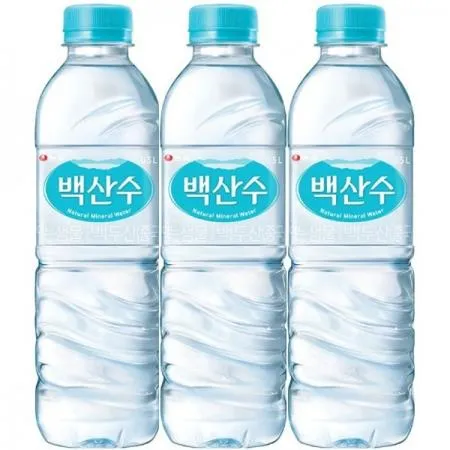 농심 백산수 500ml, 20개