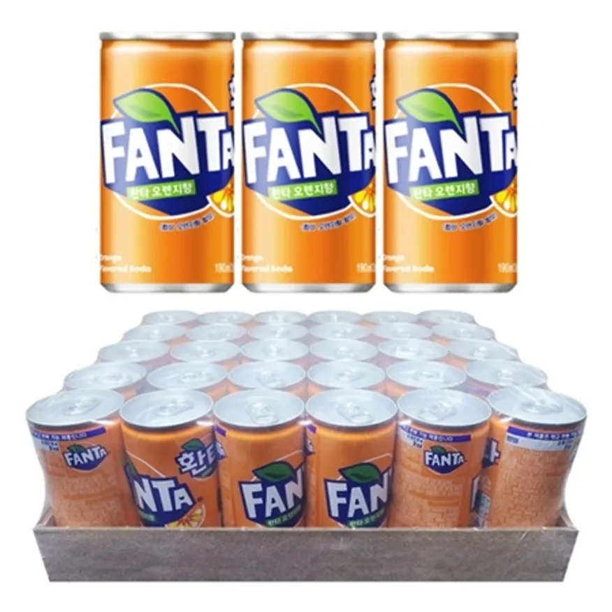 환타 오렌지향 190ml, 30캔 이미지