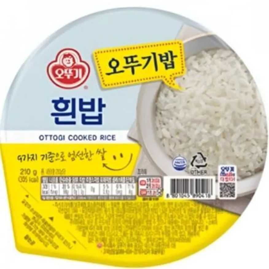 오뚜기밥 흰밥 210g x 48개 이미지