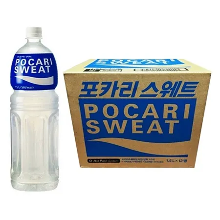 포카리스웨트 1.5L, 12pet