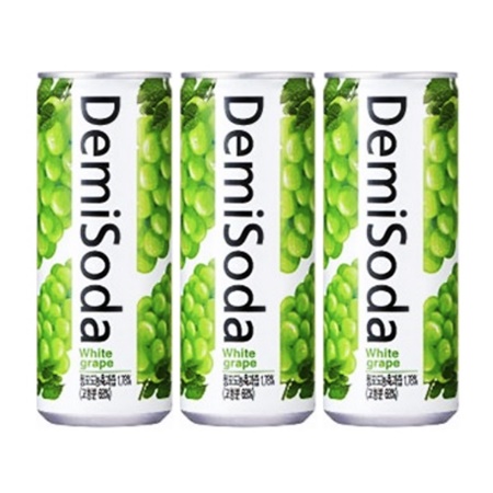 데미소다 청포도 250ml, 30캔