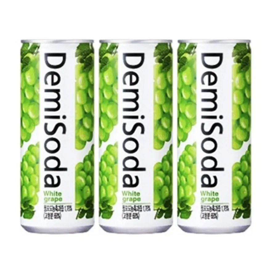데미소다 청포도 250ml, 30캔 이미지