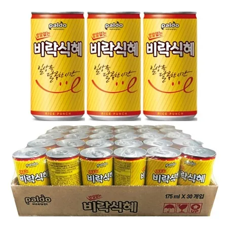 밥알없는 비락식혜 175ml, 30캔