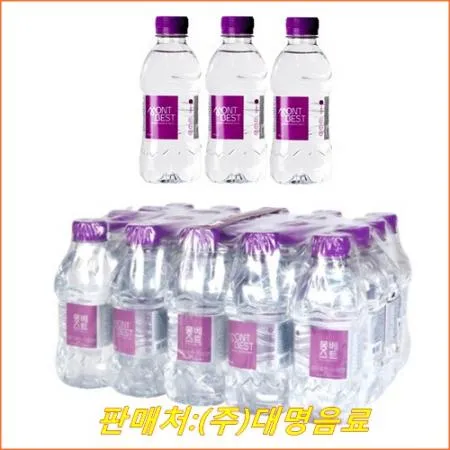 몽베스트 생수 330ml, 20개