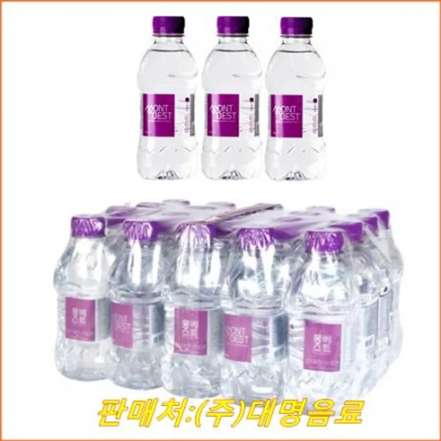 몽베스트 생수 330ml, 20개 이미지