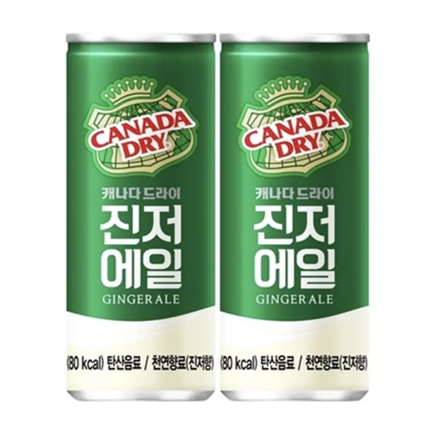 캐나다 드라이 진저에일 250ml, 30캔 이미지