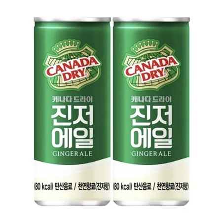 캐나다 드라이 진저에일 250ml, 30캔 이미지