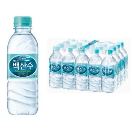 농심 백산수 330ml, 20개