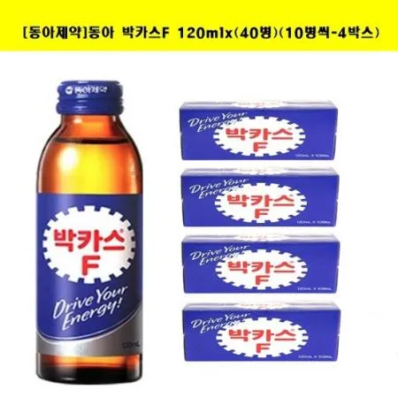 박카스F120mlx(40병) 타우린 자양강장 음료