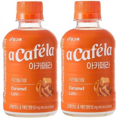 아카페라 카라멜마끼야또, 240ml, 20개