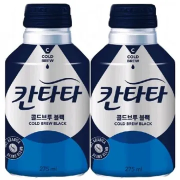 칸타타 콜드브루 블랙 275ml, 24캔