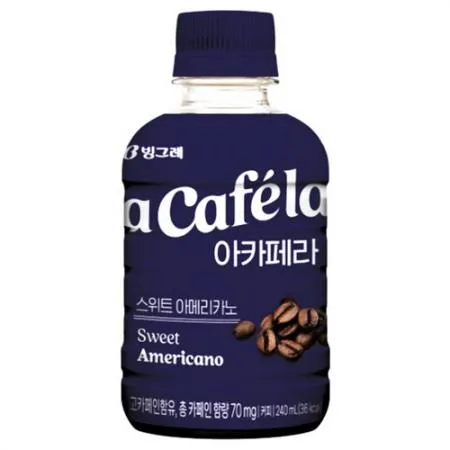 아카페라 스위트아메리카노, 240ml, 20개
