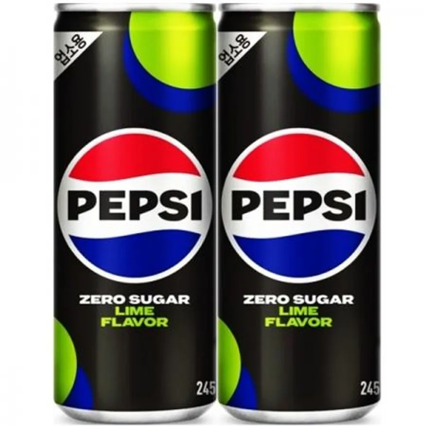 펩시 제로슈거 라임향(업소용)245ml, 30캔 이미지