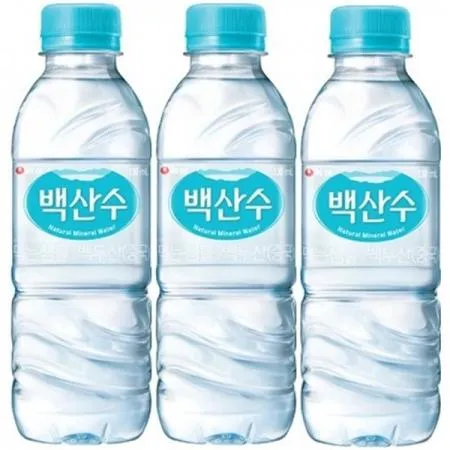 농심 백산수 330ml, 20개