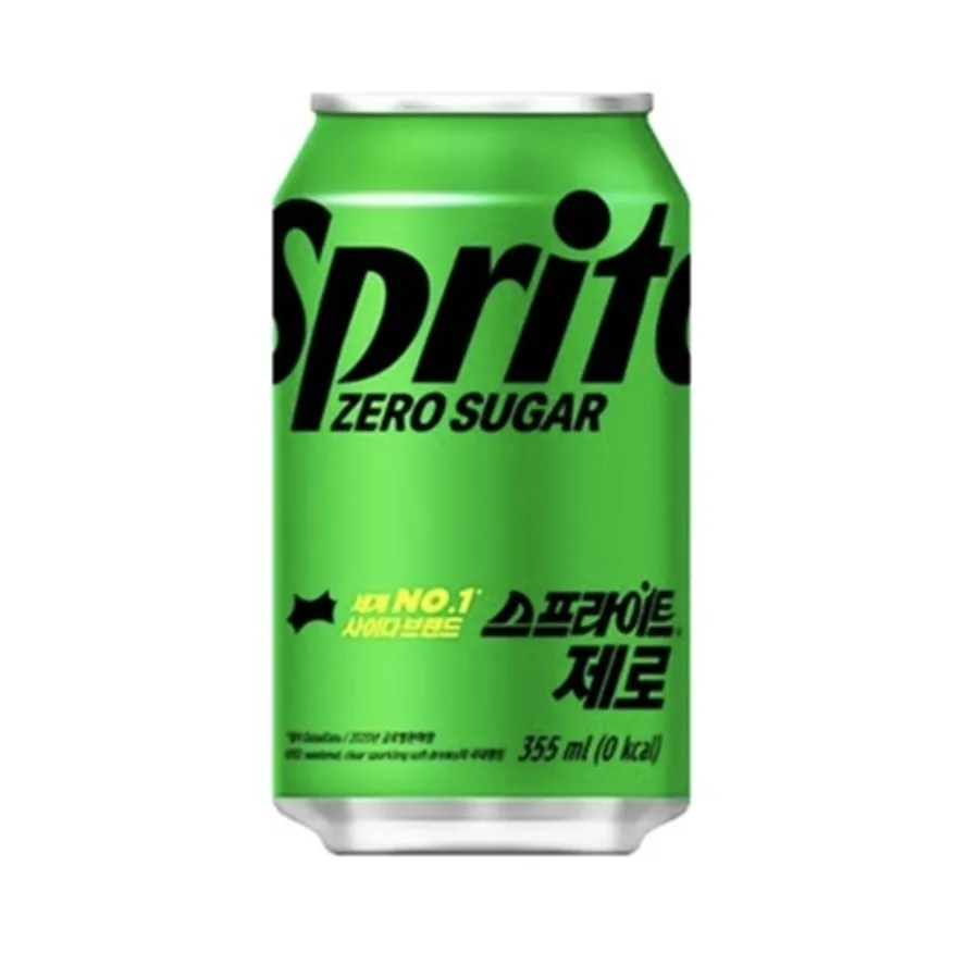 스프라이트 제로 (업소용)355ml, 24캔 이미지