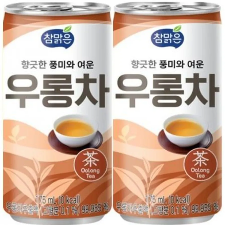 참맑은 우롱차 175ml, 30캔 이미지